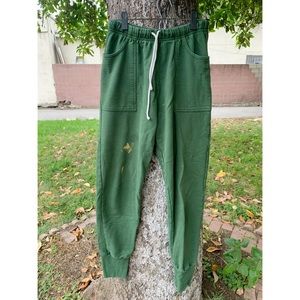Big Bud Press Sweatpants - Emerald Green - Size Medium